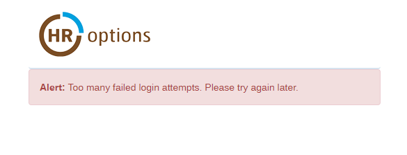 What Does Too Many Failed Login Attempts Mean HR Options
